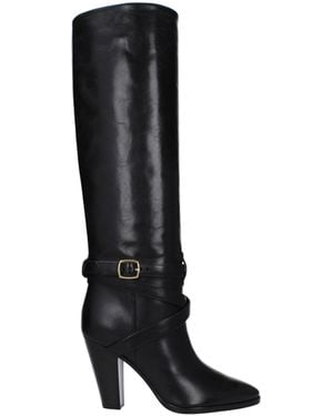Celine Boots Wiltern Leather - Nero