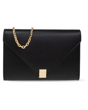 Lanvin Concerto Arpege Wallet On Chain Bags - Black
