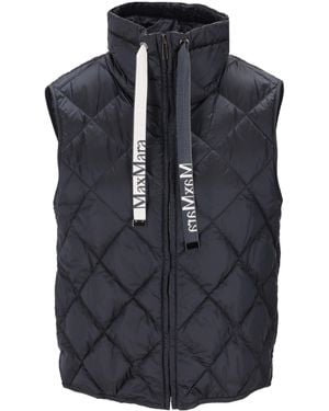 Max Mara Chaleco Imbottito - Negro