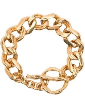 Saint Laurent Pulsera de cadena - Metálico