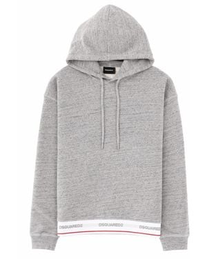 DSquared² Felpa Con Logo - Grey