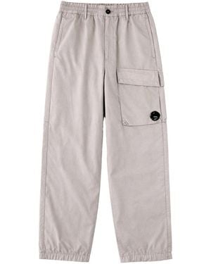 C.P. Company Pantalone Cargo Con Patch Logo - Multicolour