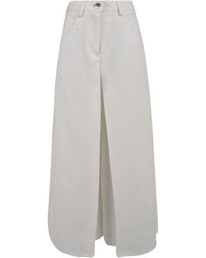 Beatrice B. Broek Wit - Grijs