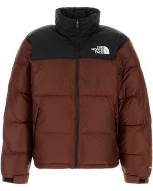 The North Face Two-tone Nylon Down Jacket - Brown