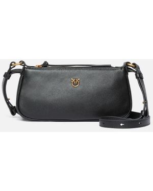 Pinko Love Half Moon Horizontal Mini - Schwarz
