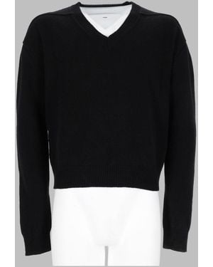 Rick Owens Cashmere-Wool Jumper - Black