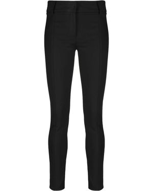 Patrizia Pepe Hose Mit Schmalem Bein - Schwarz