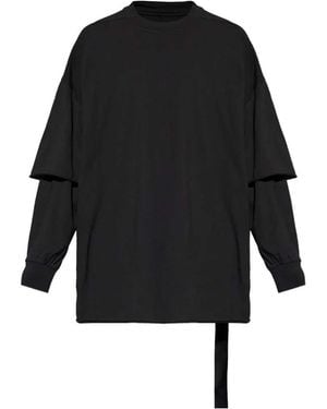 Rick Owens Layered T Shirt - Black