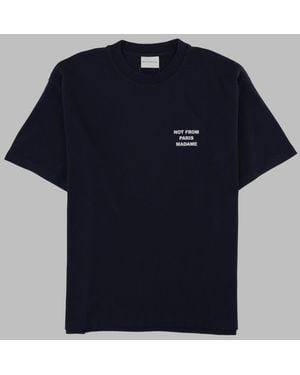 Drole de Monsieur Cotton T Shirt - Blue