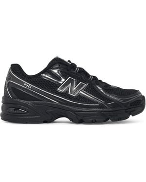 New Balance '740' Mesh Sneakers - Black
