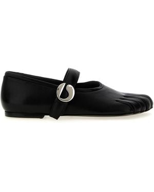 Coperni 'Five Toe' Ballet Flats - Schwarz