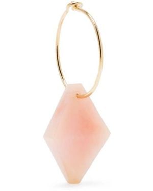 Aliita 18Kt Rombo Opal Earring - White
