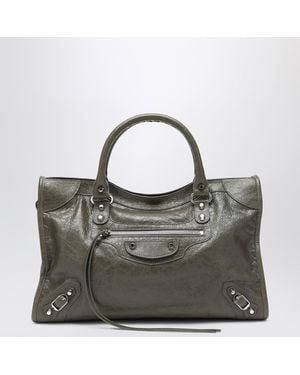 Balenciaga Le City Medium Bag Army - Grey