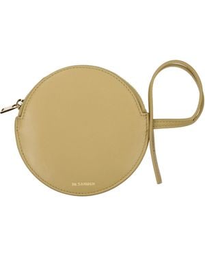 Jil Sander Moneder Mujeres Beige de cuero - Neutro