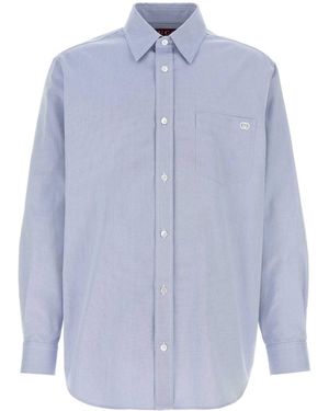 Gucci Regular Shirts - Blue