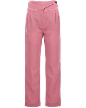 Blazé Milano 'Cool & Easy' Trousers - Pink