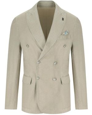 Bob Jamie Double Breasted Jacket - Grey