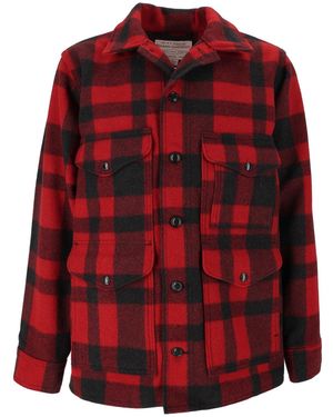 Filson Checkered Wool Mackinaw Cruiser Jacket