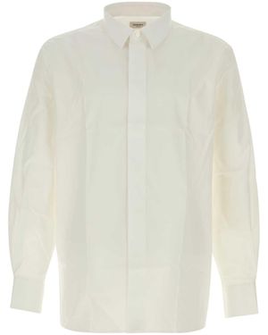 Saint Laurent Poplin Shirt - White