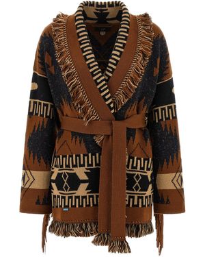 Alanui 'Dreamscape' Cardigan - Braun