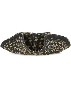 SUPERDUPER Two Tone Straw Stevenson Hat - Meerkleurig