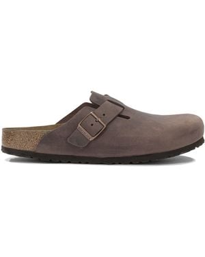 Birkenstock "Boston" Sabot - Brown