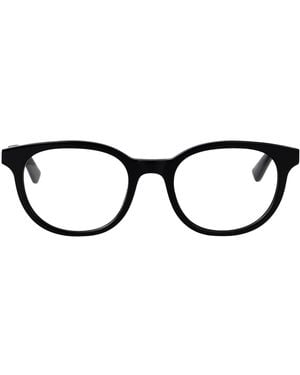 McQueen Round Optical Am0567 O 001 - Black