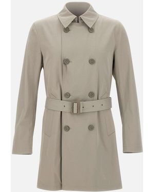 Herno Gabardina de camello de colección lluvia - Gris