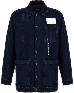 A_COLD_WALL* Dark Denim Jacket - Blue