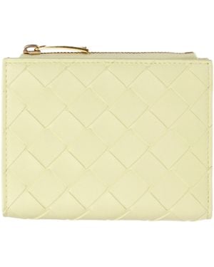 Bottega Veneta Wallet Leather - Yellow