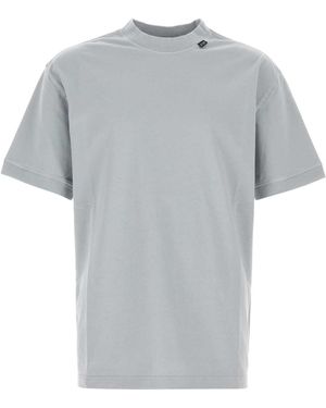 Prada Powder Cotton T-Shirt - Grey