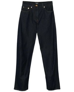 Versace Boyfriend-Jeans - Blau
