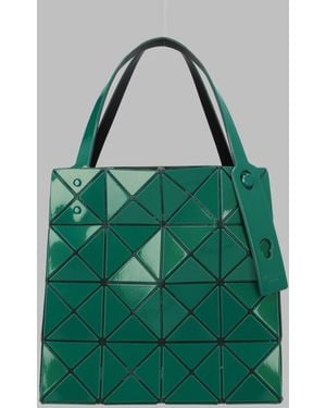 Issey Miyake Bao Bao-Inspired Mini Polyester Handbag - Green