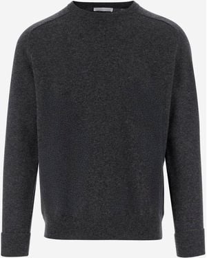 Oliver Lattughi Cashmere Sweater - Zwart