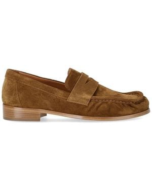 Strategia Cognac Suede Loafer - Brown