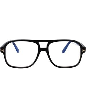 Tom Ford Aviator Optical Ft6058 B 001 - Black