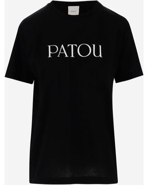 Patou Camisa de de algodón orgánico de - Negro