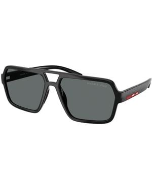 Prada Linea Rossa Psa06 S Sonnenbrille - Schwarz
