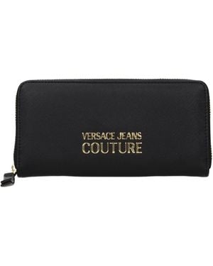 Versace Jeans Couture Wallet Couture Polyurethane - Black