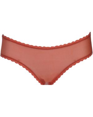 Laura Urbinati Tulle Slip - Red