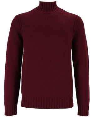Ballantyne T-hals Trui - Rood