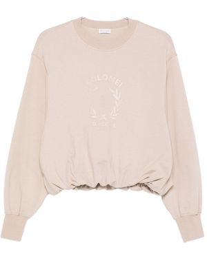 Brunello Cucinelli Sweater Met Ronde Hals - Naturel