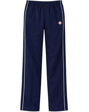 CASABLANCA Pique Track Trousers - Blue