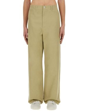 Burberry Wide Trousers - Green