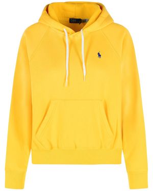 Polo Ralph Lauren Cotton Blend Sweatshirt - Yellow