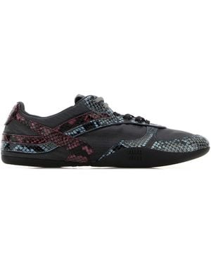 Miu Miu Miu Miu Allacciate Trainer - Black