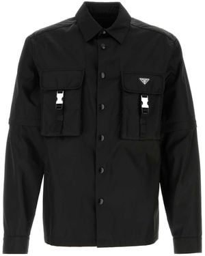 Prada Logo Shirt - Black