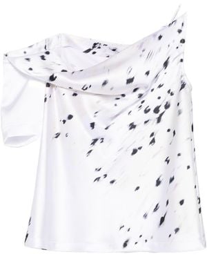 IRO Venuzia Printed Top - White
