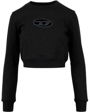 DIESEL Pullover schwarz