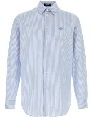 Versace Stripes Shirt - Blue